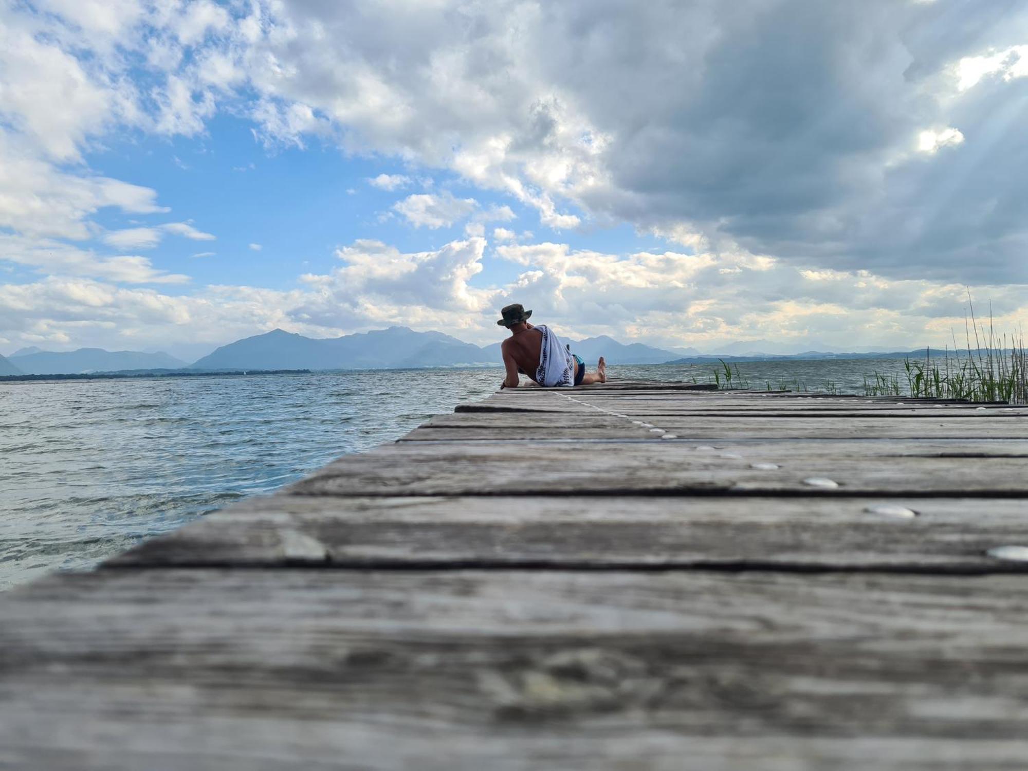 Vintage Studio Am Chiemsee Übersee المظهر الخارجي الصورة